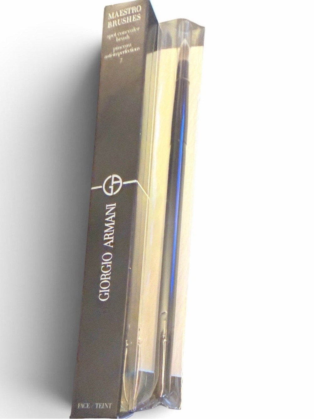 Giorgio Armani Maestro Brushes Spot Concealer Brush #7 NIB Discontinued
